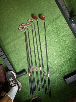 Bolsa de golf TISLEIST con todos los PALOS Taylor