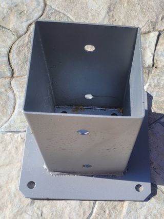 Soporte de Metal Galvanizado 