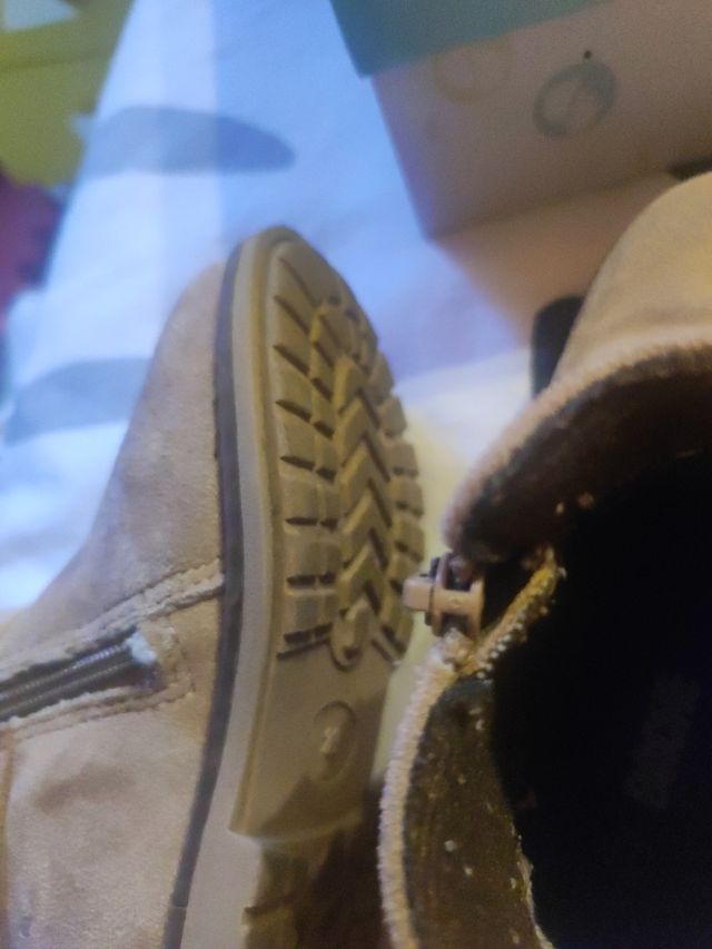 Botas marrones hebilla