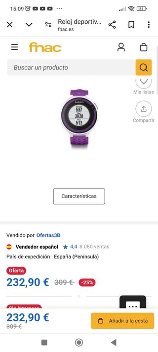 Garmin fournier 220