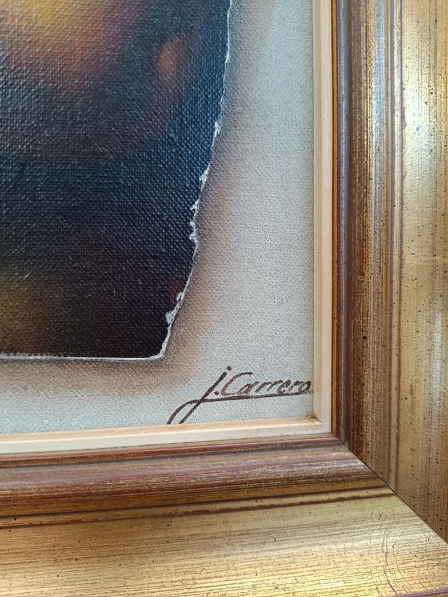 Cuadro óleo J.Carrero