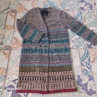 Abrigo boho de Zara Woman 