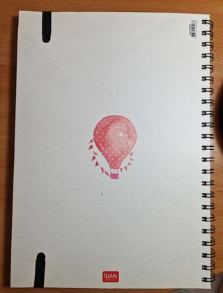 Quaderno ad anelli a righe A5 Legami