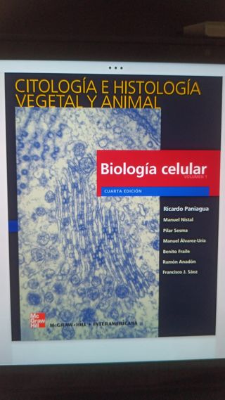 Citología e histología vegetal y animal