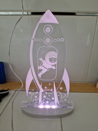 Lámpara luminosa para niño