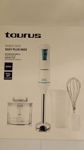Batidora de mano - Taurus 600 Easy Plus Inox