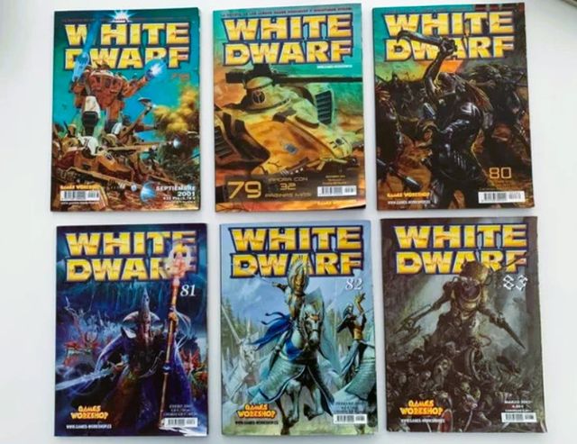 Revistas white dwarf - warhammer