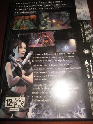 PC DVD ROM TOMB RAIDER THE ANGEL OF DARKNESS
