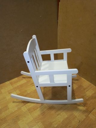 Mecedora Blanca para niños Sunvik