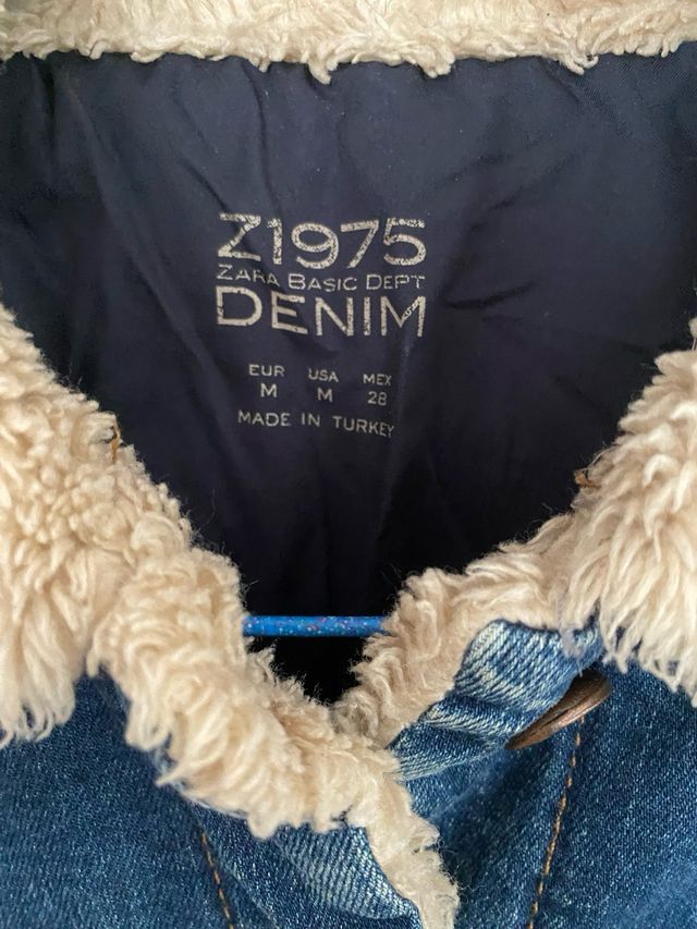 Cazadora vaquera Zara