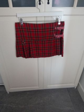 Minifalda escocesa