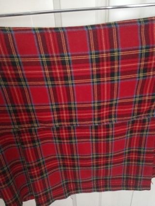 Minifalda escocesa
