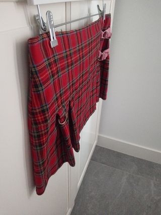 Minifalda escocesa