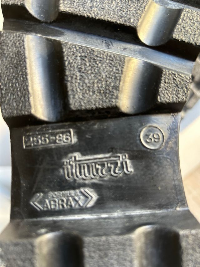 Botas piel negro Iturri n39 airsoft army E.T