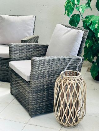 Banco jardín madera antiguo