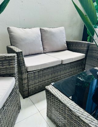 Banco jardín madera antiguo