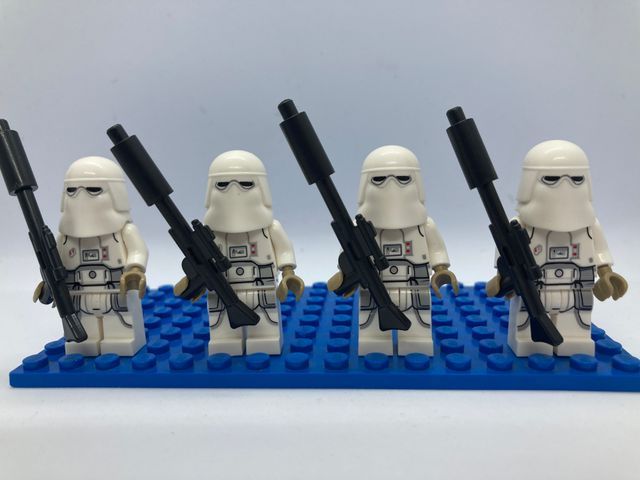 Lego compatible Star Wars Snowtroopers