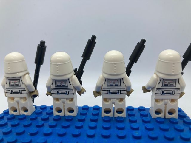 Lego compatible Star Wars Snowtroopers