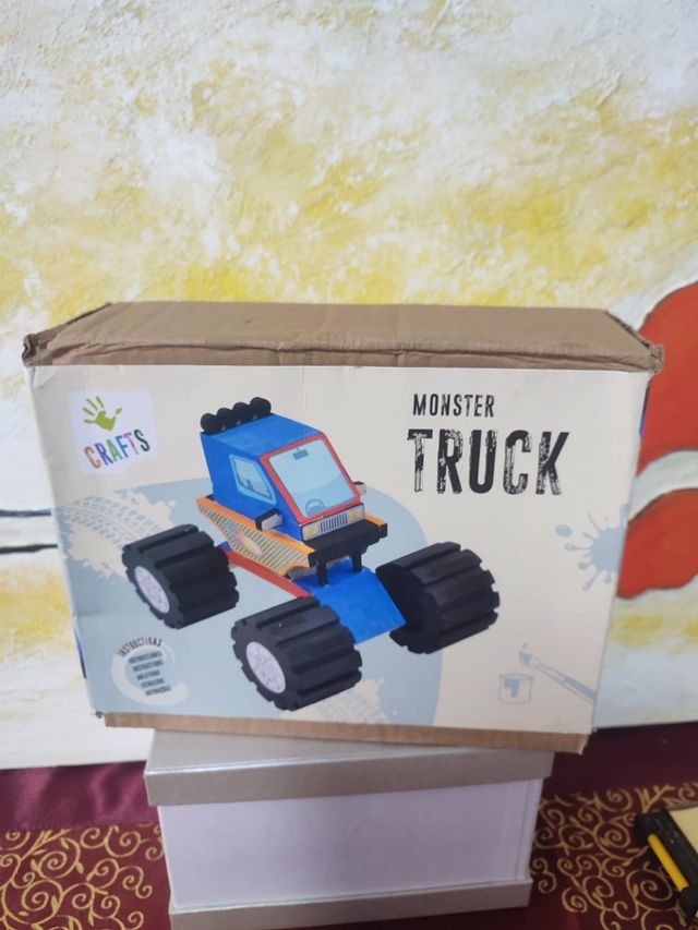 maqueta Monta y Decora tu Monters truck