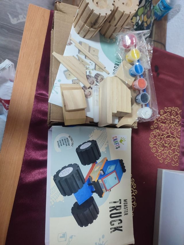 maqueta Monta y Decora tu Monters truck