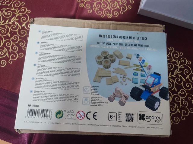 maqueta Monta y Decora tu Monters truck