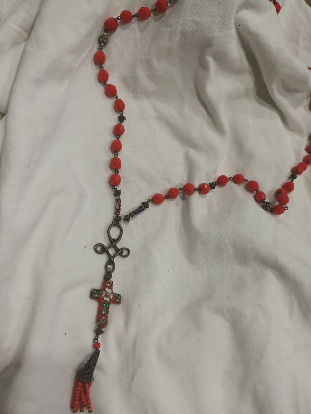 Precioso colgante,rosario .