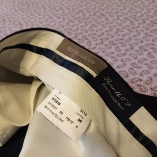 Pantaloni sartoriali neri in lana