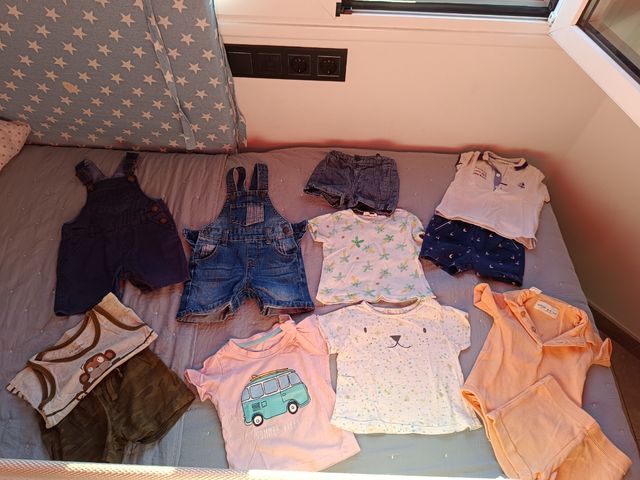 Lote ropa 3/6 y 6/9 meses