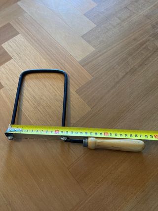 Segueta pequeña Prótesis Dental