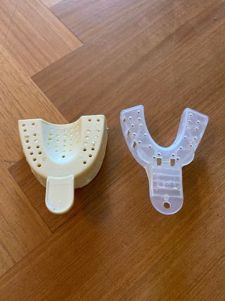 Cubetas Superior e Inferior Prótesis Dental