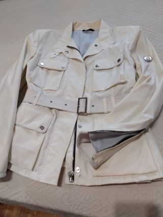 Chaqueta mujer Belstaff marfil t. 44