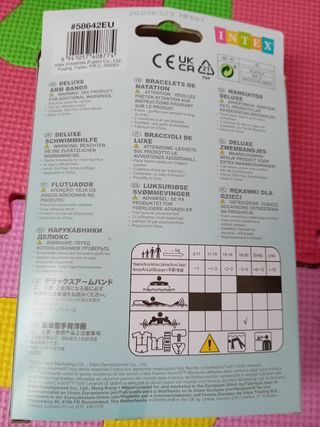 Manguitos nuevos 3-6/chanclas 24,28,30