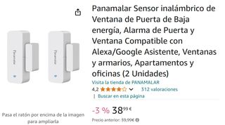 Sensore wireless per porte e finestre