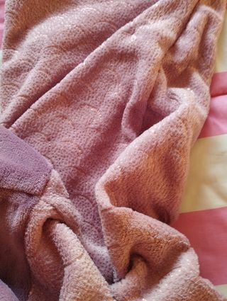 Manta saco polar para dormir quentinha