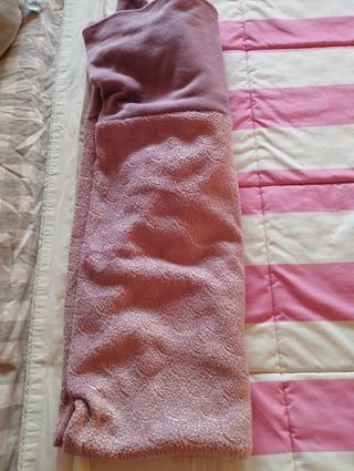 Manta saco polar para dormir quentinha