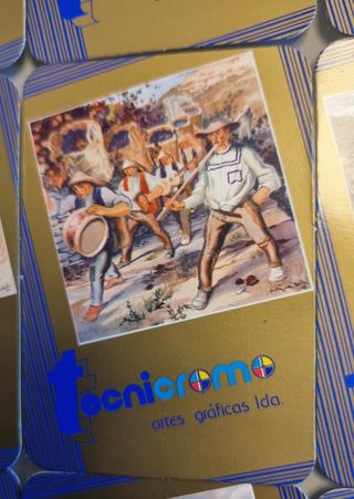 12 Calendários Vindimas Vinha 1991