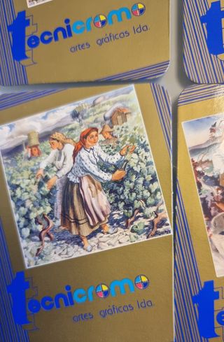 12 Calendários Vindimas Vinha 1991