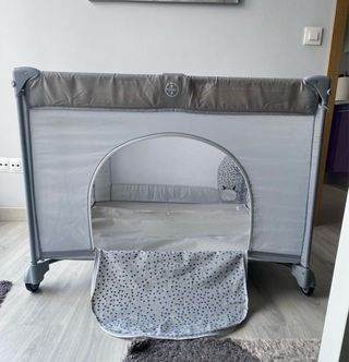 Parque para jugar bebe con colchon 