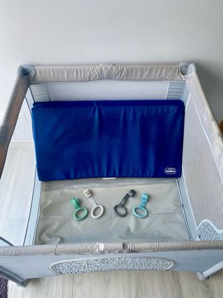 Parque para jugar bebe con colchon 