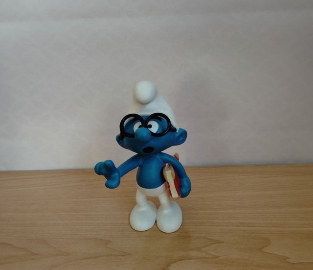 Pitufo Filósofo de resina