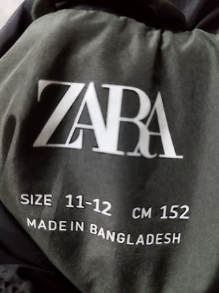 Abrigo invierno 11-12 años