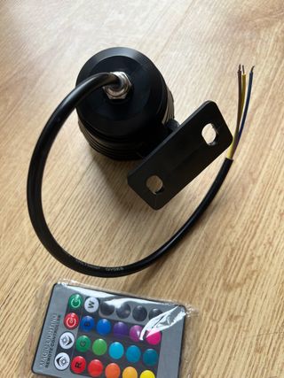 Luz LED RGB impermeable fuente subacuática,lámpara