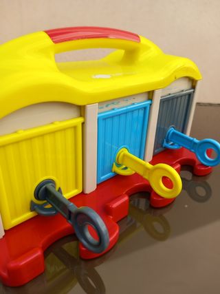 Garage de juguete para niños