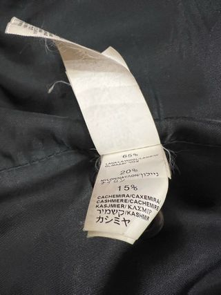 Abrigo paño talla 38