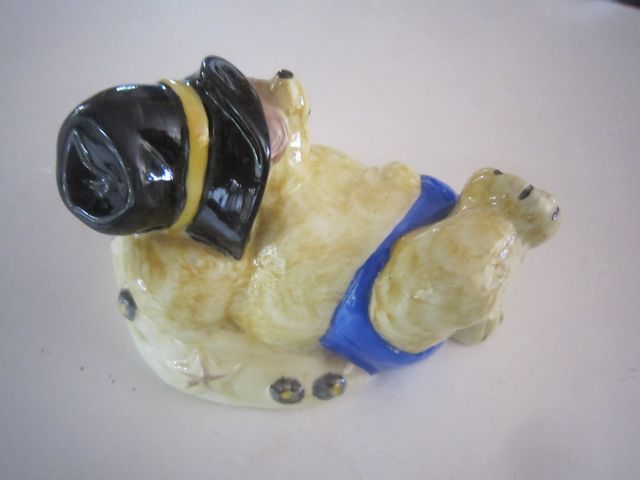 raro Orsetto Paddington al mare