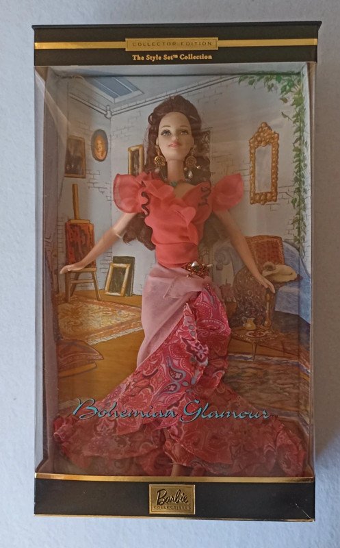 Barbie Bohemian Glamour 2003 – Style Set Collection – Sammlerpuppe Im Boho-Look