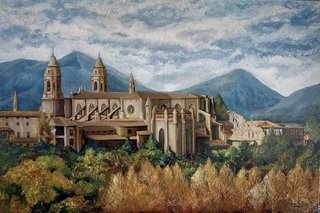 Cuadro Pamplona vistas Catedral