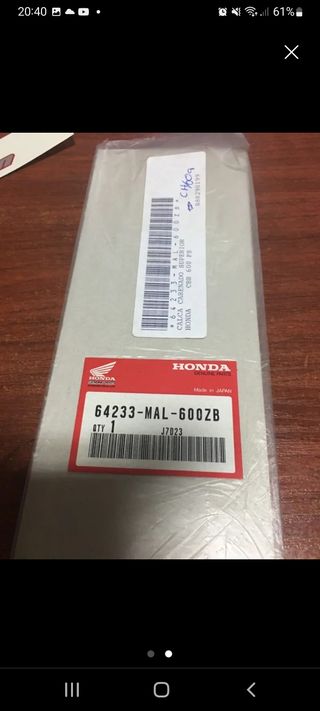 Honda CBR 600cc FS Pegatina 