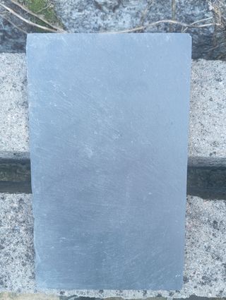 Plato de piedra pizarra canapé 15x25 cm