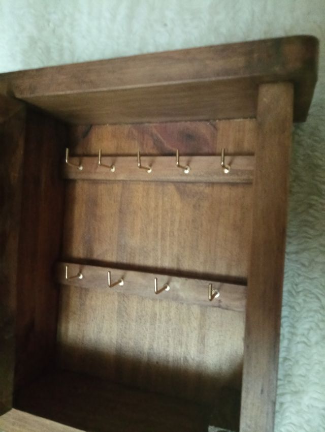 Portallaves madera rustico